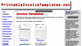 What Printableinvoicetemplates.net website looked like in 2018 (6 years ago)