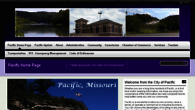 What Pacificmissouri.com website looked like in 2018 (6 years ago)