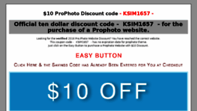 What Prophoto4-discount-code.com website looked like in 2018 (6 years ago)