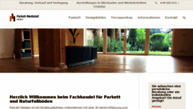 What Parkett-werkstatt.com website looked like in 2018 (6 years ago)