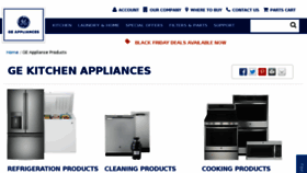 What Products.geappliances.com website looked like in 2018 (6 years ago)