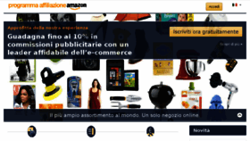 What Programma-affiliazione.amazon.it website looked like in 2018 (6 years ago)