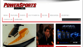 What Powersportsbusiness.com website looked like in 2018 (6 years ago)