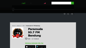 What Paramudaid.radio.net website looked like in 2018 (6 years ago)