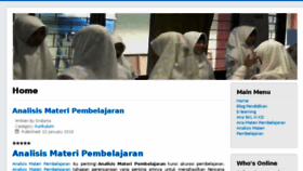 What Putrautama.id website looked like in 2018 (6 years ago)