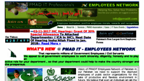 What Pmadit.com website looked like in 2018 (6 years ago)