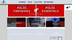 What Peter-polo.com website looked like in 2018 (6 years ago)