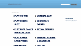 What Playgoldenwin.com website looked like in 2018 (6 years ago)