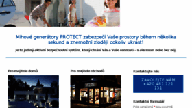What Protectglobal.cz website looked like in 2018 (6 years ago)