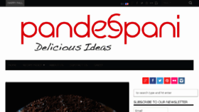 What Pandespani.com website looked like in 2018 (6 years ago)