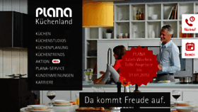 What Plana.de website looked like in 2018 (6 years ago)