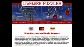What Puzzles.ca website looked like in 2018 (6 years ago)