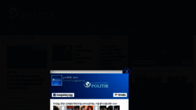 What Politik.am website looked like in 2018 (8 years ago)