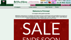 What Primrose.co.uk website looked like in 2018 (6 years ago)