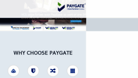 What Paygate.co.za website looked like in 2018 (6 years ago)