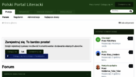 What Poezja.org website looked like in 2018 (6 years ago)