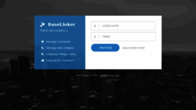 What Panel.baselinker.com website looked like in 2018 (6 years ago)
