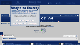 What Pokecaj.sk website looked like in 2018 (6 years ago)