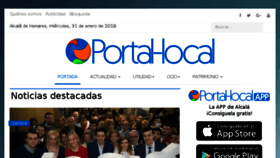 What Portal-local.com website looked like in 2018 (6 years ago)