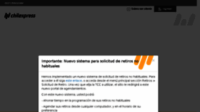 What Portalempresa.chilexpress.cl website looked like in 2018 (6 years ago)