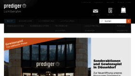 What Prediger.com website looked like in 2018 (6 years ago)