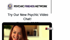 What Psychicfriendsnetwork.com website looked like in 2018 (6 years ago)
