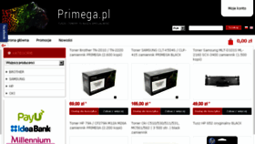 What Primega.pl website looked like in 2018 (6 years ago)