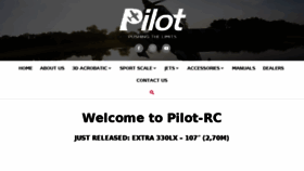 What Pilot-rc.com website looked like in 2018 (6 years ago)