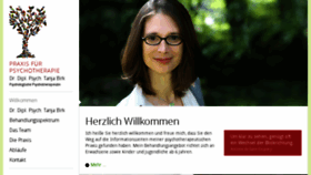 What Psychotherapiepraxis-bogenhausen.de website looked like in 2018 (6 years ago)