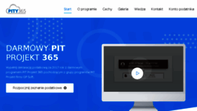 What Pity365.pl website looked like in 2018 (6 years ago)