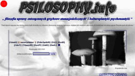 What Psilosophy.info website looked like in 2018 (6 years ago)