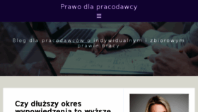 What Prawodlapracodawcy.pl website looked like in 2018 (6 years ago)