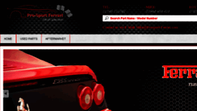 What Prosport-ferrari.com website looked like in 2018 (6 years ago)