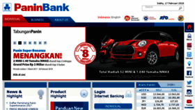 What Panin.co.id website looked like in 2018 (6 years ago)