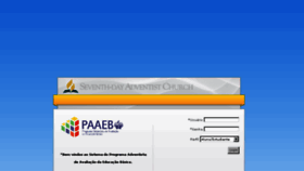 What Paaeb.sdasystems.org website looked like in 2018 (6 years ago)