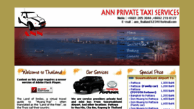 What Pattaya-taxiservice.com website looked like in 2018 (6 years ago)