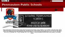 What Pennsauken.net website looked like in 2018 (7 years ago)