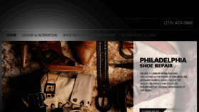 What Philadelphiacustomleather.com website looked like in 2018 (6 years ago)