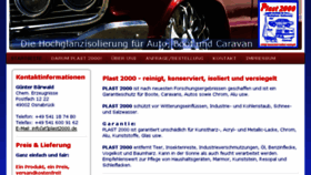 What Plast2000.de website looked like in 2018 (6 years ago)