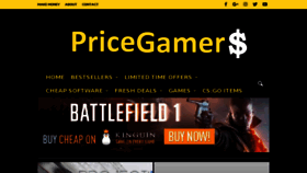 What Pricegamers.com website looked like in 2018 (6 years ago)