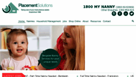 What Placementsolutions.com.au website looked like in 2018 (6 years ago)