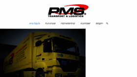 What Pmstransport.com website looked like in 2018 (6 years ago)