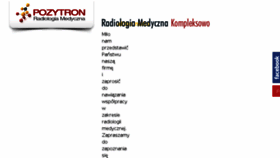 What Pozytron.pl website looked like in 2018 (6 years ago)