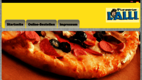 What Pizzeria-lalli.de website looked like in 2018 (6 years ago)