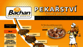 What Pekarnabachan.cz website looked like in 2018 (6 years ago)