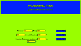 What Prozentrechner-online.de website looked like in 2018 (6 years ago)