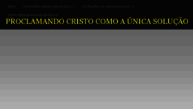 What Proclamandocristo.net website looked like in 2018 (6 years ago)