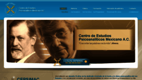 What Psicoanalisismexico.com.mx website looked like in 2018 (6 years ago)