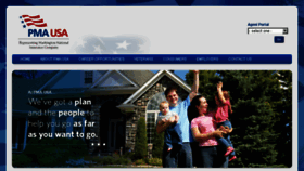 What Pmausainc.com website looked like in 2018 (6 years ago)