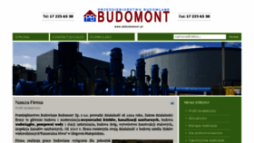 What Pbbudomont.pl website looked like in 2018 (6 years ago)